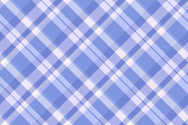 Klasik dikişsiz kumaş arka plan, çeşitli doku kontrolü tartan. Açık ve mavi renk paletinde pahalı ekose vektör deseni.