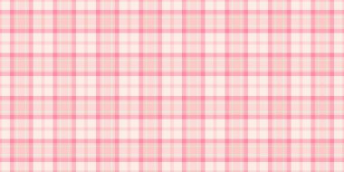 Ekoseli tarama, 40 'ların tekstil dikişsiz kumaşı. Britanya desenli tartan desen vektörü ışık ve kırmızı renk paletinde.