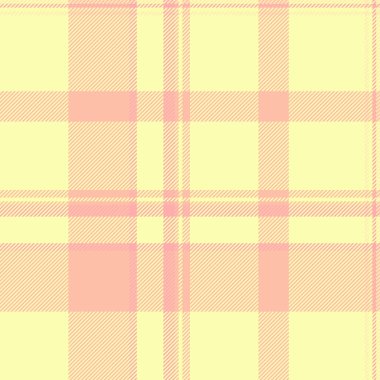 Eps desen vektör arkaplan, dış kumaş tekstil. Limon ve turuncu renk paletindeki ipeksiz tartan dokusunu kontrol et.