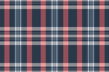 Tekrarlanan kumaş arka plan dokusu, soğuk model vektör kontrolü. Eğri tartan tekstil ekoseli, siyanür ve koyu renk paletinde pürüzsüz..