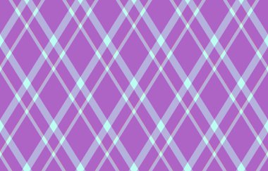Canlı mor ve açık mavi köşeli ekose desenli. Tekstil tasarımları, web sitesi geçmişi ya da eğlenceli markalar için mükemmel..