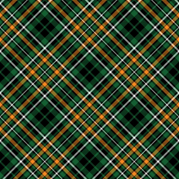 Yeşil tartan celtic fc seamless modeli çapraz kumaş doku