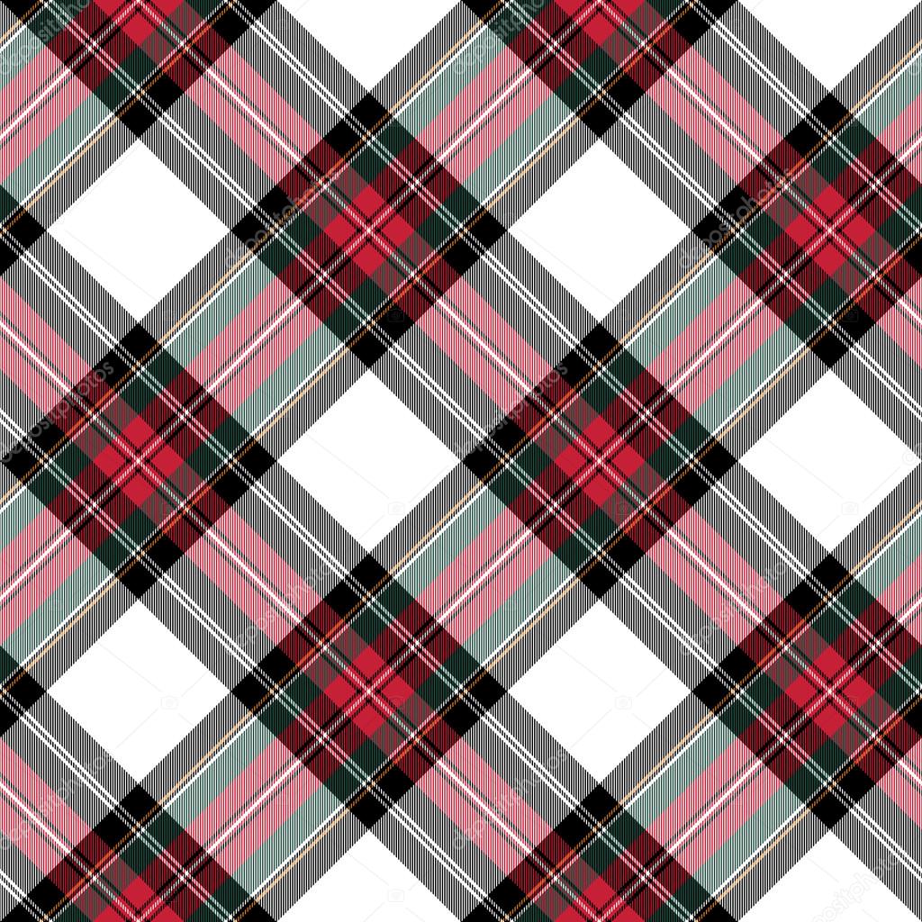 dress stewart tartan seamless pattern diagonal fabric texture