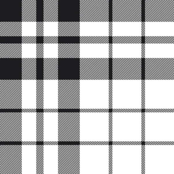 Hibernian fc tartan kontrol siyah-beyaz desen Dikişsiz kareli