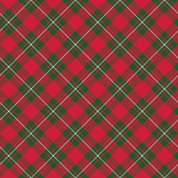 MacGregor kilt tartan tyg textil diagonal sömlös bak — Stock vektor