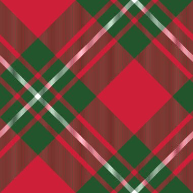 MacGregor ekose etek kumaş Tekstil çapraz seamless modeli