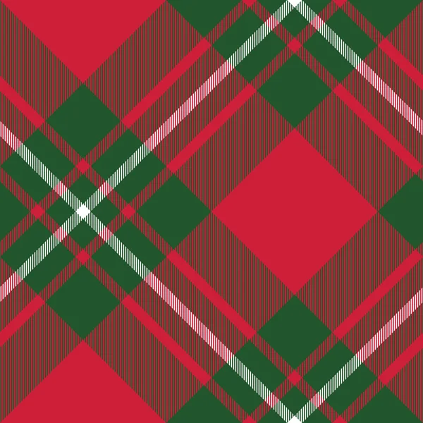 Macgregor tartan kilt tecido têxtil diagonal sem costura padrão — Vetor de Stock