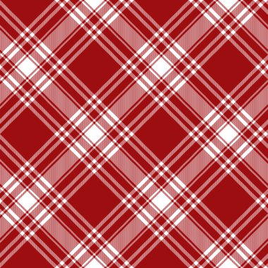 Menzies tartan kırmızı eteği çapraz kumaş doku arka plan seaml