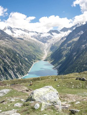 Avusturya 'daki Zillertal Alpler' deki 