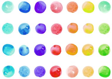 Sulu boya beneklerinin renkli arkaplan çizimi