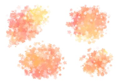 Kumkat resimli dekoratif bir çerçeve.