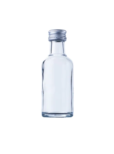 Mini-leere Flasche — Stockfoto
