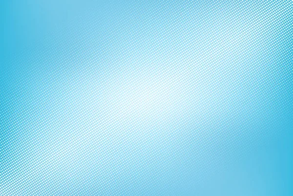 青い背景のベクトルハーフトーン 抽象ドットデザイン — ストックベクタ