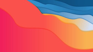 Vektör soyut yaz arkaplan şekilleri ve memphis stilindeki geometrik elementler