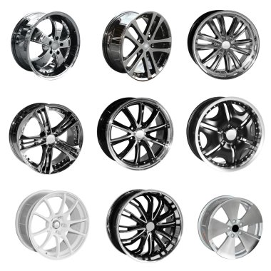 koleksiyon araba tekerlek diskleri