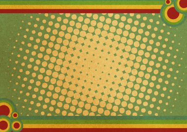 Geometrik desenli kağıt