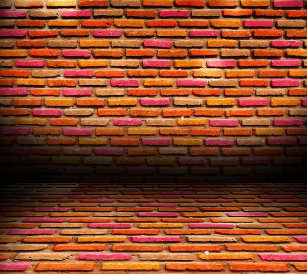 Brick wall and floor — Stock Photo, Image