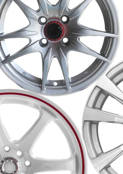 Wheel trims pattern — Stock Photo, Image