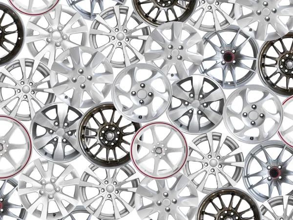 Wheel trims pattern — Stock Photo, Image