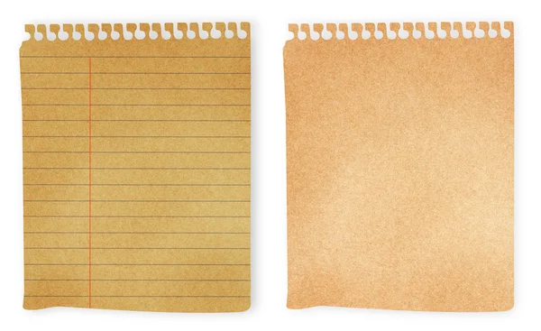 Sheets of brown paper — Stock Photo, Image