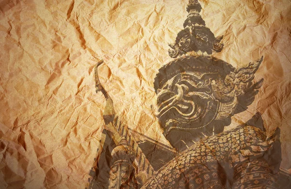 Guardiano del Demone tailandese — Foto Stock