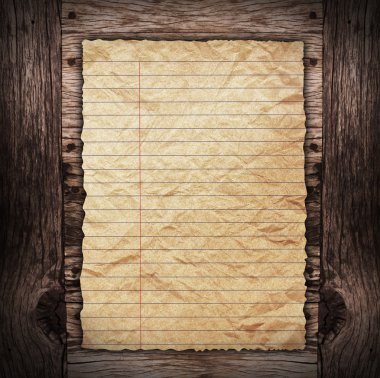 Koyu renkli ahşap kağıda kağıt