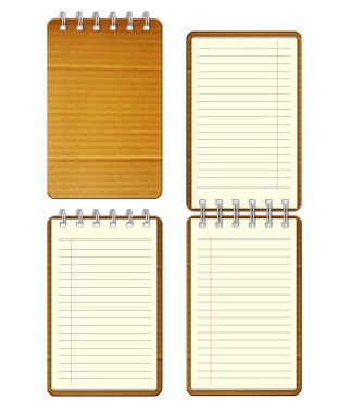 Boş defter şablonları