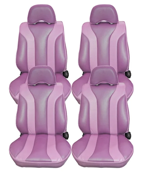 Leather car seats — Stock Photo, Image