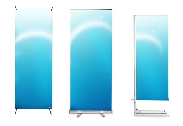 Banner stand displays — Stock Photo, Image
