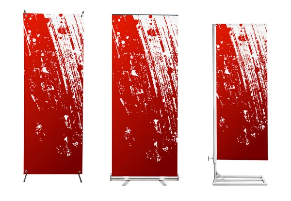 Banner stand displays — Stock Photo, Image