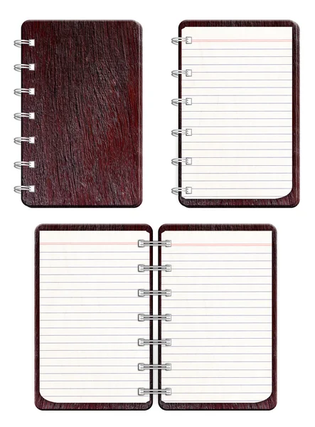 Blank notebook templates — Stock Photo, Image