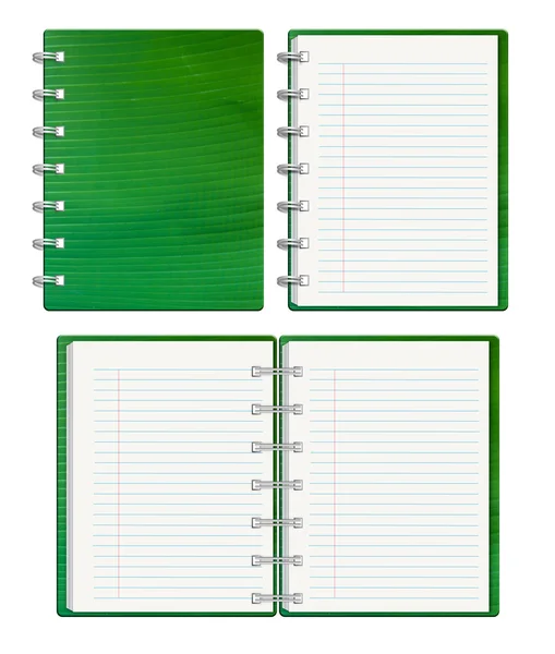 空白笔记本模板 — 图库照片