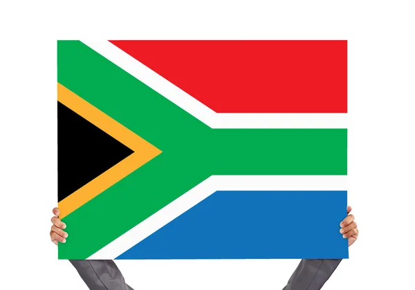 Vlag van Zuid-Afrika — Stockfoto