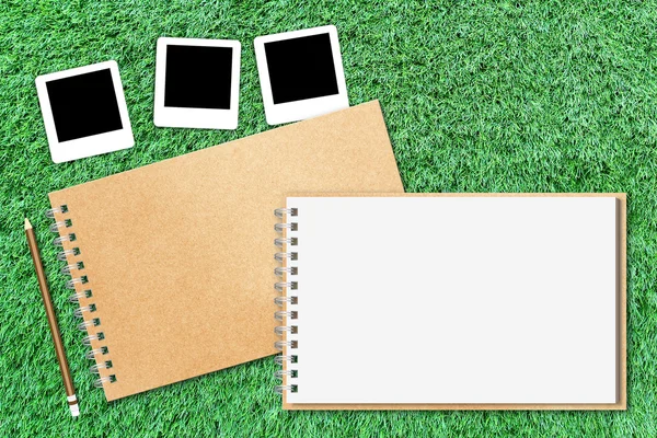 Plantillas de cuaderno en blanco —  Fotos de Stock