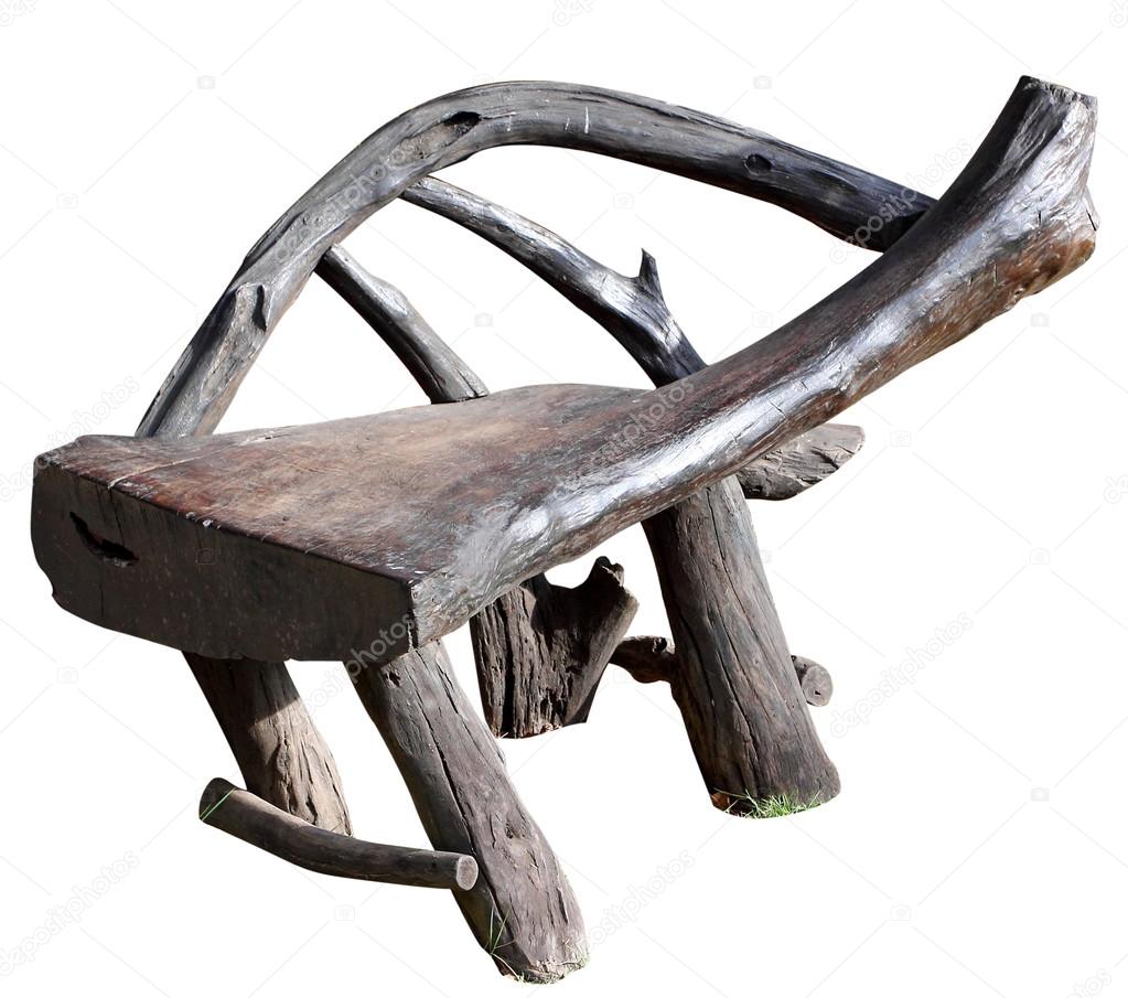 Rough Timber Chair Stock Photo C Koydesign 61264135