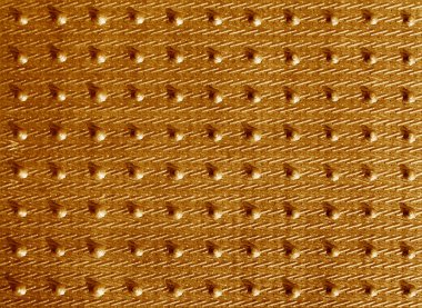 İnişli çıkışlı kumaş doku