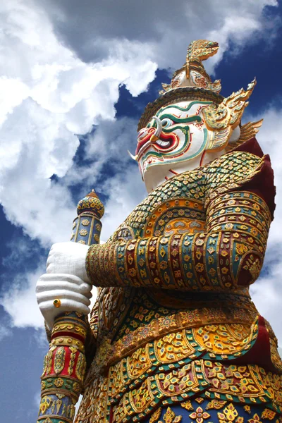 Estatua de guardián demonio — Foto de Stock