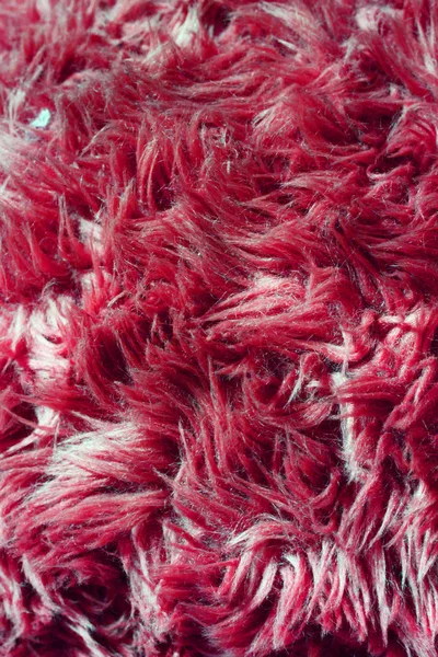 Pink  faux fur texture — Stock Photo, Image