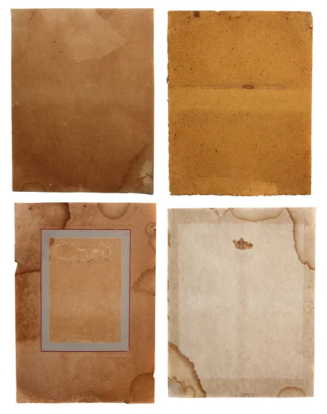 Assorted paper textures — Stock Photo, Image