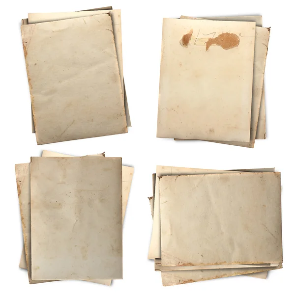 Stosy starych papieru — Zdjęcie stockowe