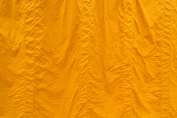 Texture du tissu jaune — Photo