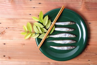 Japon shishamo kokuyordu