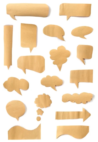 Set of speech bubbles — Stock Photo, Image