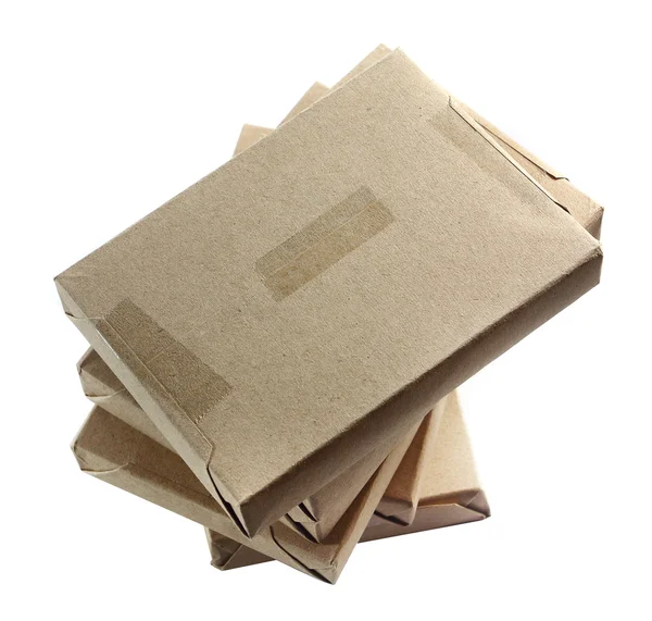 Бумажные посылки — стоковое фото