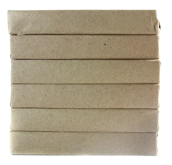Pacchi di carta marrone — Foto Stock
