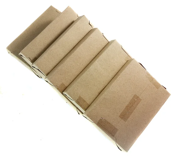 Kahverengi kağıt paketler — Stok fotoğraf