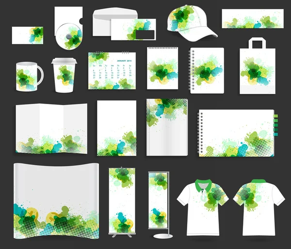 Modèles vectoriels d'identité d'entreprise — Image vectorielle