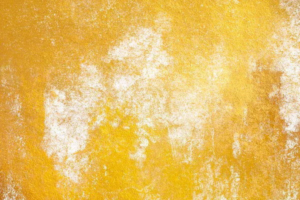 Gold Grunge Concrete Wall Background Texture Depressed Abstract Vintage Background — 스톡 사진
