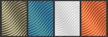 Düzenli yinelenen şekilleri olan soyut desenler, kusursuz tekrarlayan desenler. Soyut arkaplan, grafik kaynaklar, tasarım.