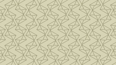 Dar, birbirine kenetlenmiş posta zarflarını mavi / gök mavisi renginde tekrar eden bir dizilime sahip arka plan. Metin veya logo yerleştirme için şık bir merkezi pankart içerir.